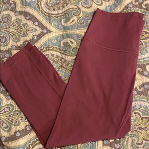 Lululemon Wunder Under crop size 8